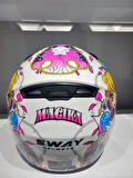 KASK ÇOCUK SWAY 815K GLOSS GIRL FULL FACE