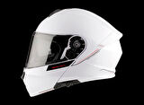 KASK MT GENESİS SV A2 ÇENE AÇILIR PARLAK BEYAZ