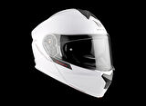 KASK MT GENESİS SV A2 ÇENE AÇILIR PARLAK BEYAZ