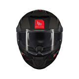 KASK MT THUNDER 4 SV LUMİNENCE D1 MAT GRİ/SİYAH