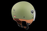 Kask Mt Helmets Street S A6 Mat Yeşil Çenesiz