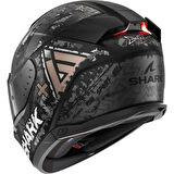 KASK SHARK SKWAL İ3 HELLCAT +RENKLİ CAM GOLD