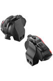 Crown Micro 6 Kişilik Motosiklet Kask Bluetooth intercom Seti CMMK-06 PLUS