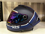 KASK MT THUNDER 4 SV R25 B5 MAT MAVİ RENKLİ CAM HEDİYELİ