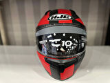 KASK HJC C10 KASK TEZ MC1SF KIRMIZI/SİYAH