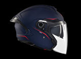 KASK MT COSMO SV ÇENESİZ GÖZLÜKLÜ MAT MAVİ