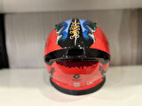 KASK SHIRO KATANA SV PSYCO TURUNCU/BORDO