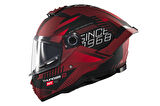 KASK MT THUNDER 4 SV LUMİNENCE D5 MAT KIRMIZI