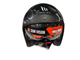 KASK MT LEMANS 2 SV BREAKOUT B2 MAT ŞEFFAF VİZÖRLÜ