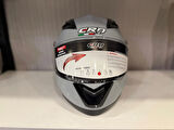 KASK CRN 925 ÇENE AÇILIR NARDO GRİ