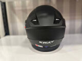 KASK SWAY 926 MAT SİYAH ÇENE AÇILIR