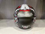 KASK SWAY SW 765 WANTED Black ÇENESİZ