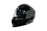 KASK SWAY 926 PARLAK SİYAH ÇENE AÇILIR