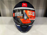 KASK MT THUNDER 4 SV R25 B5 MAT MAVİ/LACİVERT