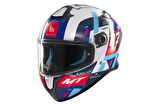 KASK MT HELMETS TARGO S D7 MAVİ SERGİO GARCIA