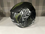 KASK SWAY SW-766 Matt Warrıor Black Army Grey GÜNEŞ GÖZLÜKLÜ