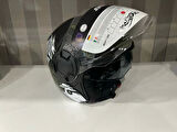 KASK SWAY SW-766 Matt Warrıor Black Army Grey GÜNEŞ GÖZLÜKLÜ
