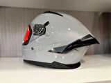 KASK MT BRAKER SV SOLİD A12 PARLAK NARDO GRİ