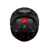 KASK MT THUNDER 4 SV LUMİNENCE D1 MAT GRİ/SİYAH