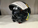 KASK SWAY SW 765 KONG Black ÇENESİZ