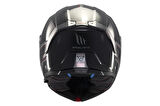 KASK MT ATOM 2 A1 ÇENE AÇILIR PARLAK SİYAH