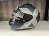 KASK HJC C10 KASK TEZ MC2SF MAT MAVİ/GRİ