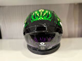 KASK SHIRO KATANA SV JOKER KIRMIZI/YEŞİL/BEYAZ