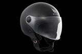 Kask Mt Helmets Street S A1 Mat Siyah Çenesiz