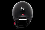 Kask Mt Helmets Street S A1 Mat Siyah Çenesiz