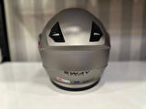 KASK SWAY 926 MAT TİTANYUM ÇENE AÇILIR