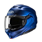 KASK HJC F100 MAT METALİK MAVİ 180 DERECE ÇENE AÇILIR