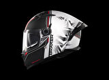 KASK MT BRAKER SV CHARM A1 MAT SİYAH/BEYAZ