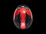 KASK MT STINGER ARDENT C5 PARLAK SİYAH/KIRMIZI