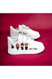 harry pother baskılı sneaker çocuk spor ayakkabı