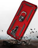 Smcase Xiaomi Redmi 9 Kılıf Vega Yüzüklü Çift Katmanlı Tank Kapak 