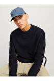 JCOMAZER KNIT CREW NECK Siyah Örme Kazak 12266511