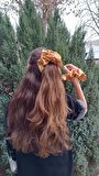 Saten simit toka bal sarısı