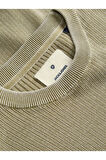 JPRBLUBASTIAN WASHED KNIT CREW NECK  Triko kazak 12271331