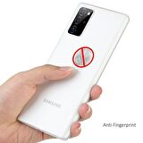 Smcase Samsung Galaxy Note 20 Ultra Kılıf Tpu Hayalet Silikon  Tam Kapatan Nano Ekran Koruyucu