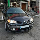Renault Megane 2 2003-2008 Uyumlu Üniversal Laguna Lip Esnek Ön Lip 2 Parça Tampon Altı Dil Karlık Ön Ek