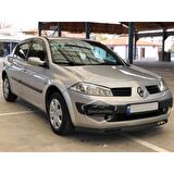 Renault Megane 2 2003-2008 Uyumlu Üniversal Laguna Lip Esnek Ön Lip 2 Parça Tampon Altı Dil Karlık Ön Ek