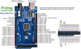 Arduino MEGA 2560 R3 Klon + USB Kablo - (USB Chip CH340)