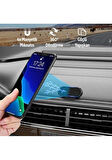 ARAÇ TORPİDO ÜSTÜ YAPIŞAN 360 DÖNERLİ MIKNATISLI ARAÇ İÇİ TELEFON TUTUCU C09