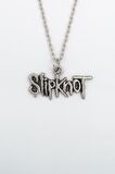 Slipknot Erkek Kadın Kolye Antik Gümüş Kaplama - 60 cm Düz Zincir