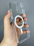 Iphone 13 Uyumlu Magsafe Özellikli Şeffaf Kılıf