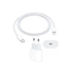 Iphone 20 Watt Hızlı Şarj Aleti Seti 20W Adaptör + USB-C to Lıghtning Kablo
