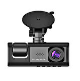 1080P Ön-Arka 3 Kameralı 1.2”HD Ekran ve G Sensörlü Akıllı Araç Kamerası -S1-