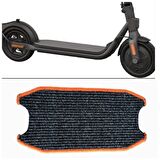 Ninebot Elektrikli Scooter Paspas F20 F25 F30 F40 D18e D28e D38e F2 F2 Pro Uyumlu Turuncu Kenar Düz Sade