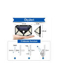 HERO LED SOLAR LED APLİK