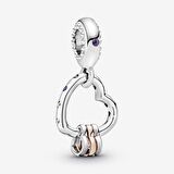 Pandora Vurgulu Kalpler Sallantılı Charm 787247NLCMX